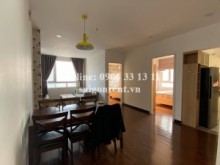 Apartment for rent in Binh Thanh District - Riverside 90 Building - Apartment 02bedrooms on 23th floor for rent at 90 Nguyen Huu Canh street, Binh Thanh District - 65sqm - 600 USD