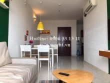 Apartment for rent in Binh Thanh District - Riverside 90 Building - Apartment 01 bedroom on 26th floor for rent at 90 Nguyen Huu Canh street, Binh Thanh District - 53sqm - 520 USD( 12 millions VND)