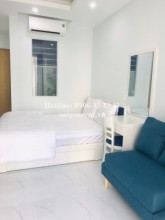 Serviced Apartments for rent in District 7 - Nice serviced studio apartment 01 bedroom with balcony for rent on Hung Gia street, Phu My Hung, District 7 - 35sqm - 385 USD- 9,000.000 VND