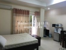 Serviced Apartments/ Căn Hộ Dịch Vụ for rent in Binh Thanh District - Nice serviced studio apartment with balcony for rent in Nguyen Cuu Van street, Binh Thanh district, 01 bedroom, 38 sqm: 370 USD