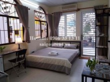 FOR LEASE SERVICED APARTMENT/ CHO THUÊ CĂN HỘ DỊCH VỤ for rent in District 1 - Studio serviced apartment with balcony for rent on Nguyen Binh Khiem street - District 1 - 30sqm - 550USD