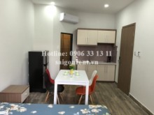 FOR LEASE SERVICED APARTMENT/ CHO THUÊ CĂN HỘ DỊCH VỤ for rent in Binh Thanh District - Beautiful serviced studio apartment 01 bedroom with alot of light for rent on D2 street, ward 25, Binh Thanh District - 35sqm - 450 USD