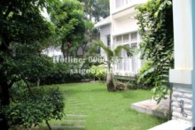 Villa/ Biệt Thự for rent in District 7 -  Villa with nice garden for rent in My Phu 1 area, Phu My Hung, District 7,5bedrooms-2200$