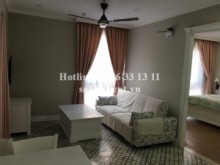 CHO THUÊ CĂN HỘ DỊCH VỤ/  SERVICED APARTMENT FOR LEASE for rent in Quận 2 - Nice serviced apartment 02 bedrooms on ground floor for rent on Nguyen Van Huong street, Thao Dien ward, District 2- 58sqm- 850 USD