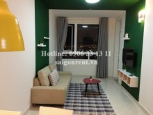 FOR LEASE APARTMENT / CHO THUÊ CĂN HỘ for rent in Binh Thanh District - Nice apartment 01 bedroom on 26th floor, liviing room for rent in Riverside 90 Building, Nguyen Huu Canh street, Binh Thanh district - 650 USD