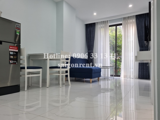 Nice serviced apartment 01 bedroom with balcony for rent on Hung Gia street, Phu My Hung, District 7 - 50sqm - 575 USD- 13.500.000 VND