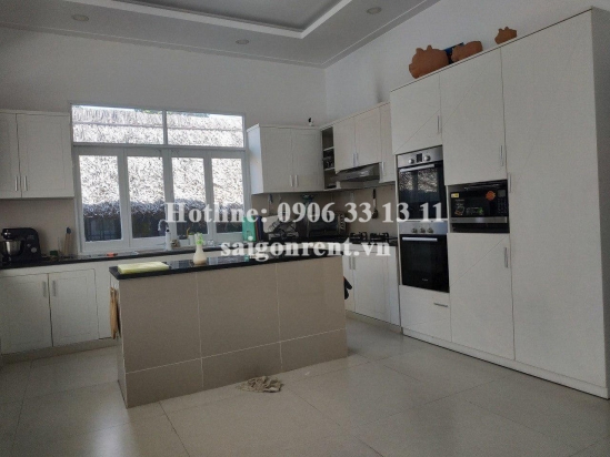 Villa 04bedrooms for rent on An Phu ward, Behind The Vista An Phu building, Thu Duc city - 500sqm - 3200 USD