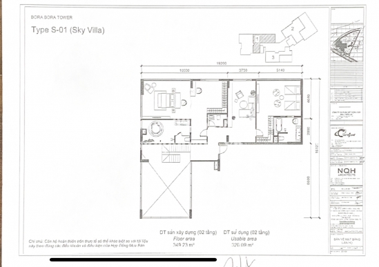 Penthouse Diomond - Bán Căn Penthouse tại Dimond Island, Tháp Bora Bora (Tower) - 05 Phòng Ngủ-349,23m2 - Bán Giá 100 Tỷ