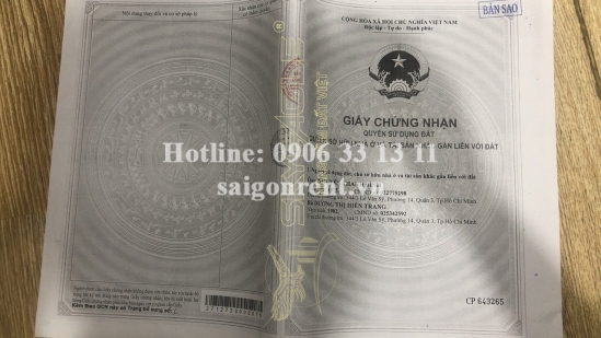 Bán nhà 350/2 Đường Lê Văn Sỹ, Phường 14, Quận 3, TP. Hồ Chí Minh, diện tích 273,5m2, Giá bán 72 tỷ