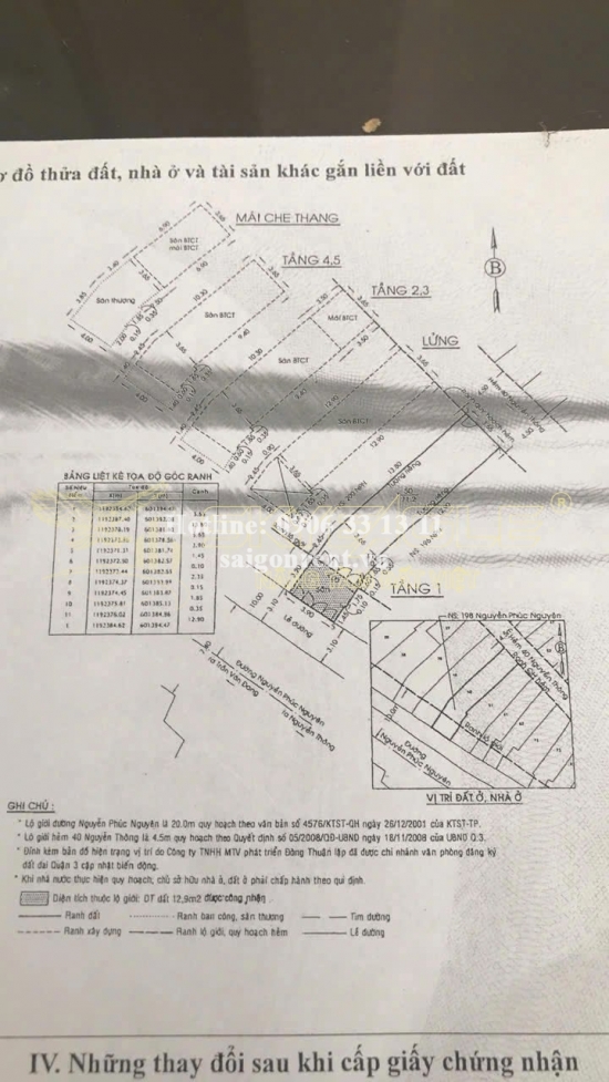 Bán nhà 198 Nguyễn Phúc Nguyên, Phường 9, Quận 3, diện tích 71,2 m², giá bán 22.5 Tỷ