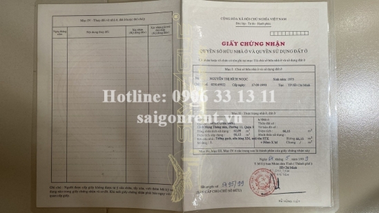 Bán nhà 518 Cách Mạng Tháng Tám ( CMT8), Phường 11, Quận 3, diện tích 66,15 m², giá bán 28 tỷ