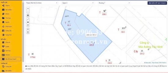 Bán nhà 201A-203/1 Nam Kỳ Khởi Nghĩa, phường 7, Quận 3, diện tích 340m2, giá bán 130 tỷ