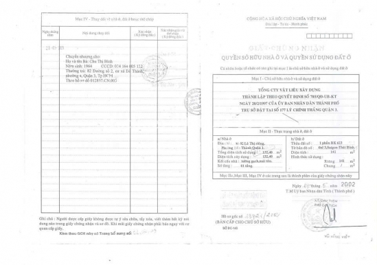 Bán nhà 90-92 Lê Thị Riêng, phường Bến Thành, Quận 1, diện tích 141m2, giá bán 150 tỷ