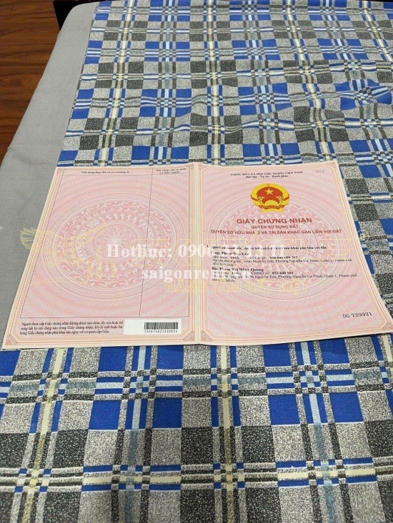 Bán nhà 369B Nguyễn Trãi, Phường Nguyễn Cư Trinh, Quận 1, diện tích 386,5m2, giá bán 455 Tỷ