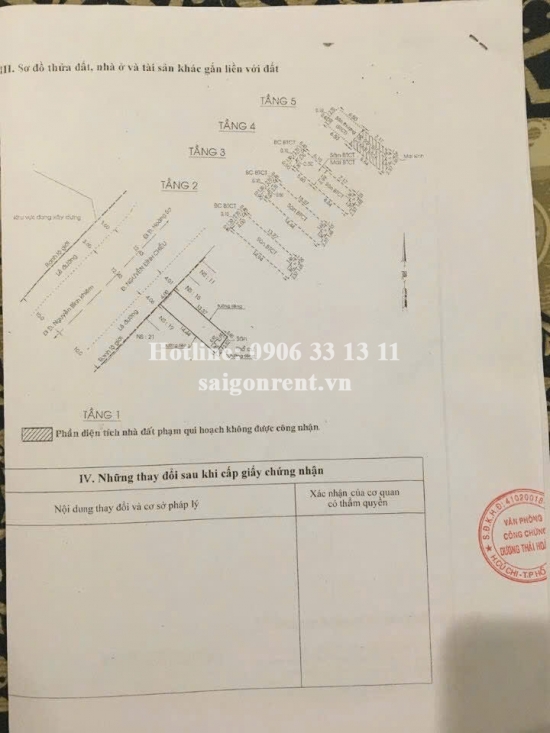 Bán nhà 1B2-1B3 Nguyễn Đình Chiểu, Phường Đa Kao, Quận 1, diện tích 116m2, giá bán 72 tỷ