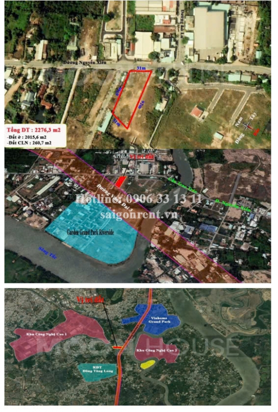 Bán đất 230 Nguyễn Xiển, Phường Long Thạnh Mỹ, Quận 9, diện tích 2276,3m2, giá bán 200 tỷ