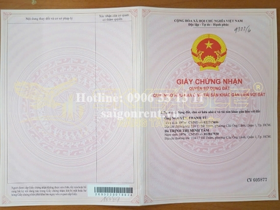 Bán nhà 17/10-12 Nguyễn Huy Tưởng, Phường 6, Quận Bình Thạnh, diện tích 281m2, giá bán 54 tỷ