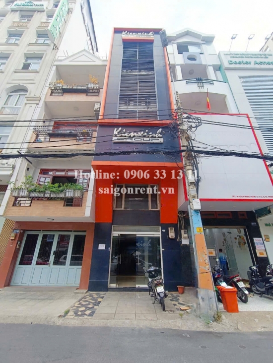 Cho thuê nhà hẻm 283 Cách Mạng Tháng Tám, Phường 12, Quận 10, diện tích 62m2, DTSD 311,5 m2, giá thuê 45 triệu/ tháng 