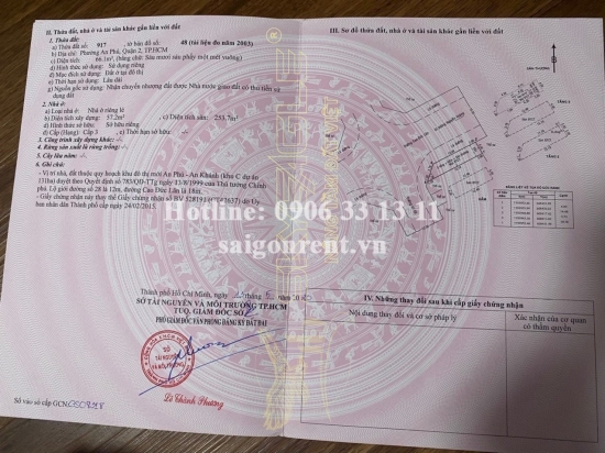  Bán nhà 61A Cao Đức Lân, Phường An Phú, Quận 2, diện tích 144,1m2, Giá bán 45 Tỷ