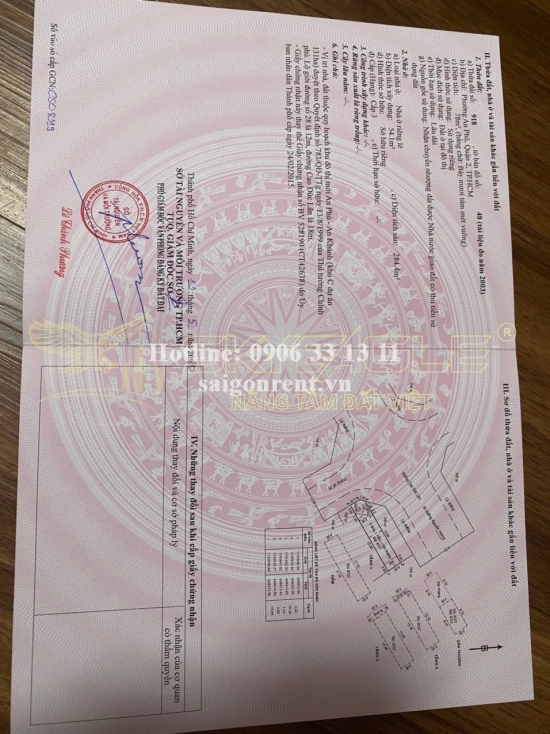  Bán nhà 61A Cao Đức Lân, Phường An Phú, Quận 2, diện tích 144,1m2, Giá bán 45 Tỷ