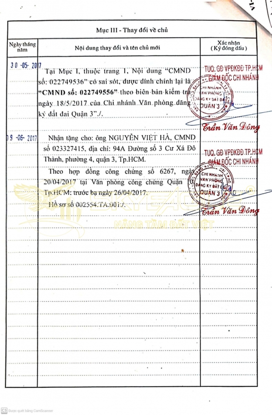 Bán nhà 12 đường Số 3, Cư Xá Đô Thành, phường 4, Quận 3, diện tích 36 m²,giá bán 22,2 tỷ