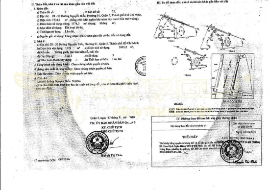 Bán nhà mặt tiền 28-30 Nguyễn Biểu, Phường 1, Quận 5, diện tích 1.774 m2, giá bán 350 tỷ