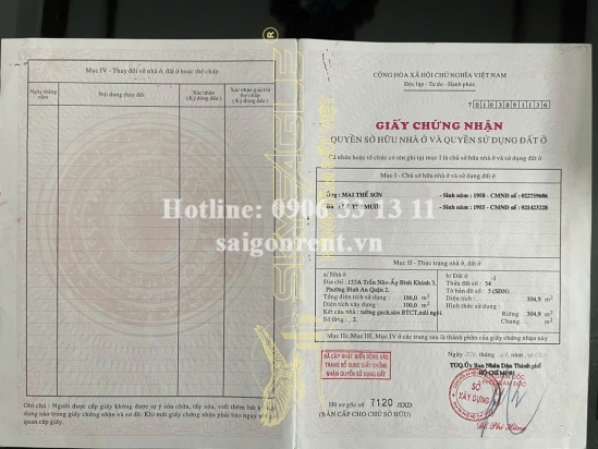 Bán nhà 153-153A Trần Não, phường An Khánh, Quận 2, diện tích 609,4m2, giá bán 340 tỷ