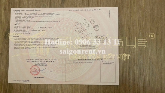 Bán nhà 137-139 Lương Định Của, phường Bình An, Quận 2, diện tích 264m2, giá bán 105,6 tỷ
