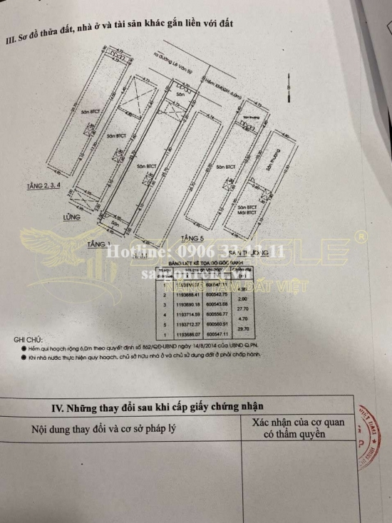Bán nhà 176/2 Lê Văn Sỹ, phường 10, Quận Phú Nhuận, diện tích 143,6m2, giá bán 39 tỷ