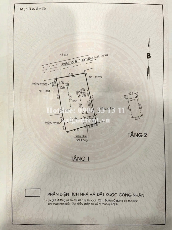 Bán nhà 30 Đường số 46, Phường Thảo Điền, Quận 2, diện tích 359m2, giá bán 79 tỷ  