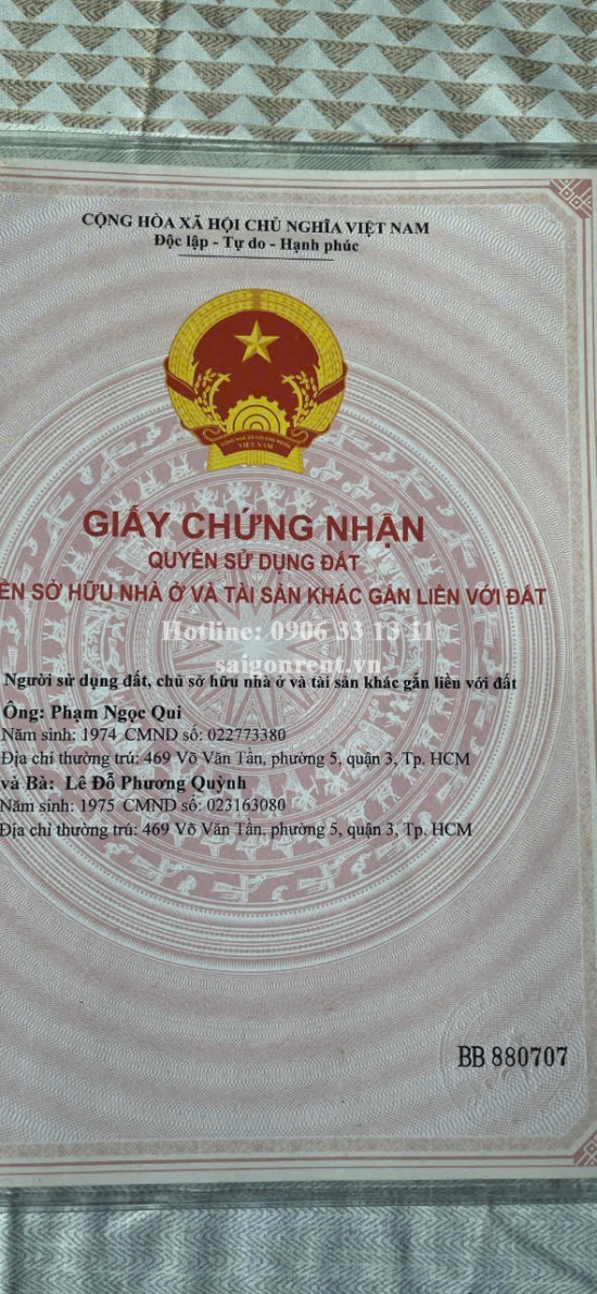 Bán Lô Đất mã lô J33 đường số 58, Khu Huy Hoàng, phường Thạnh Mỹ Lợi, Quận 2, diện tích 285m2, giá bán 62,7 tỷ