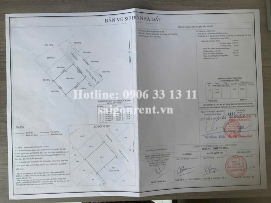 Bán đất đường Tạ Hiện, phường Thạnh Mỹ Lợi, Quận 2, diện tích 315m2, giá bán 29,9 tỷ