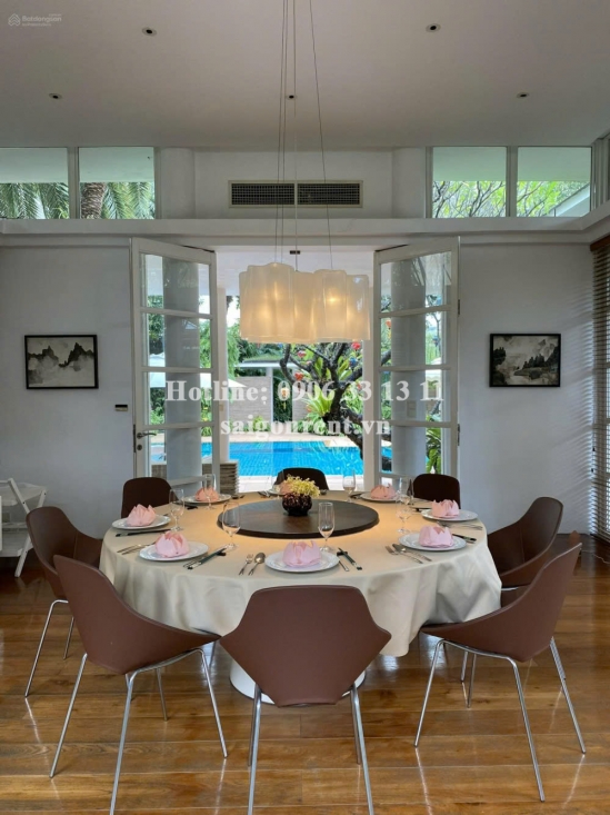Cho thuê biệt thự 24 đường số 46, phường Thảo Điền, Quận 2, diện tích 3170m2, giá cho thuê 1,3 tỷ ( 50.000 USD)