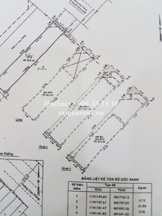 Bán nhà 49B Cao Thắng, phường 3, Quận 3, diện tích 98,6m2, giá bán 75 Tỷ