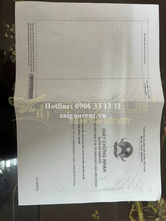 Bán nhà 59A Cao Thắng, phường 3, Quận 3, diện tích 310,1 m², giá bán 125 tỷ 