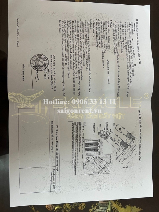 Bán nhà 59A Cao Thắng, phường 3, Quận 3, diện tích 310,1 m², giá bán 125 tỷ 