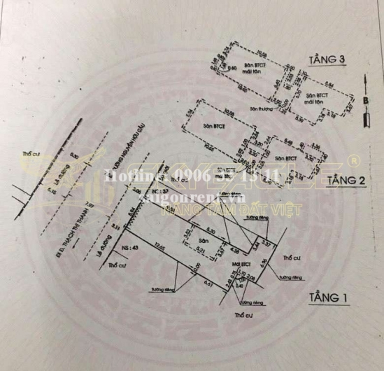 Bán nhà 35-37-39-41 Nguyễn Hữu Cầu, phường Tân Định, Quận 1, diện tích 308m2, giá bán 150 tỷ