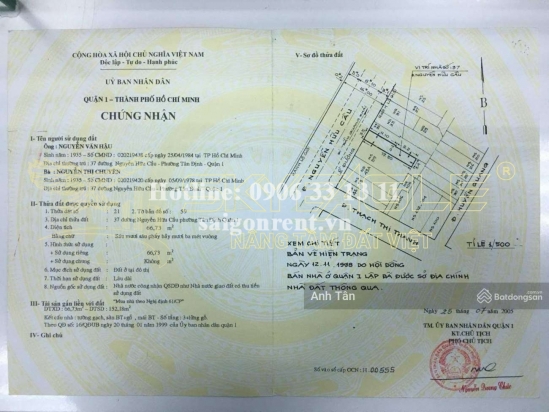 Bán nhà 35-37-39-41 Nguyễn Hữu Cầu, phường Tân Định, Quận 1, diện tích 308m2, giá bán 150 tỷ