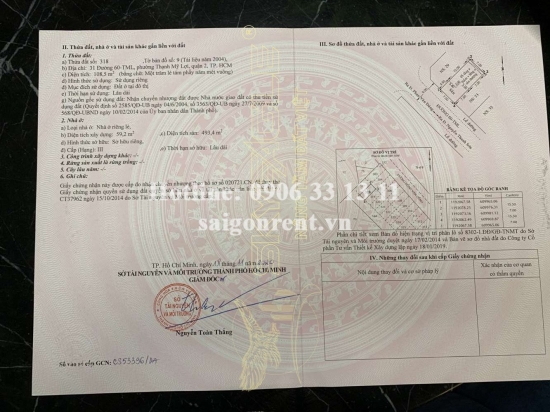 Bán nhà 31 Đường số 60, phường Thạnh Mỹ Lợi, Quận 2, diện tích 108m2, giá bán 47,5 tỷ