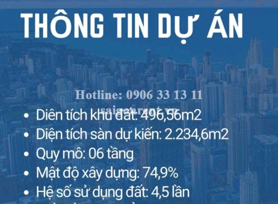 Bán nhà 88-90-90/2 Tôn Thất Tùng, phường Bến Thành, Quận 1, diện tích 242,2m2, giá bán 320 tỷ