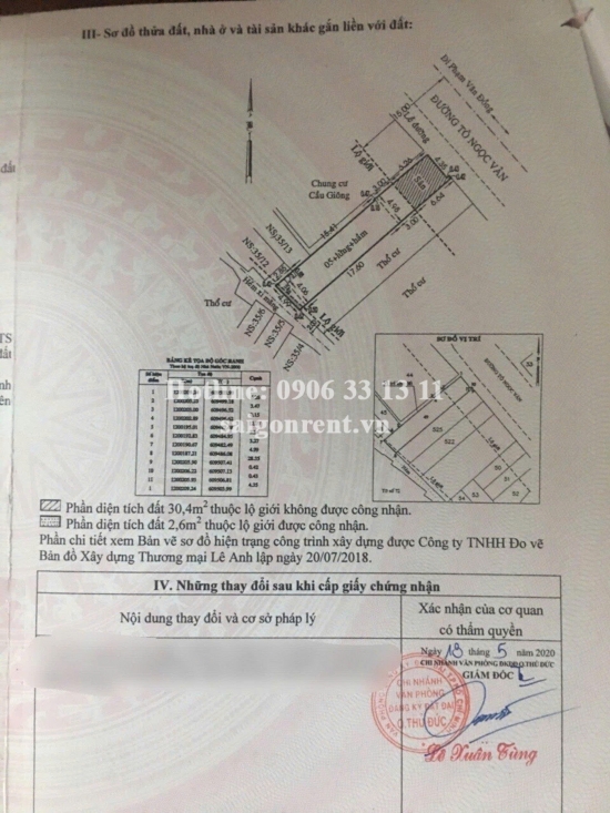 Bán nhà  37-37C-37D Tô Ngọc Vân, phường Linh Tây, Thành phố Thủ Đức, diện tích 310m2, giá bán 90 tỷ