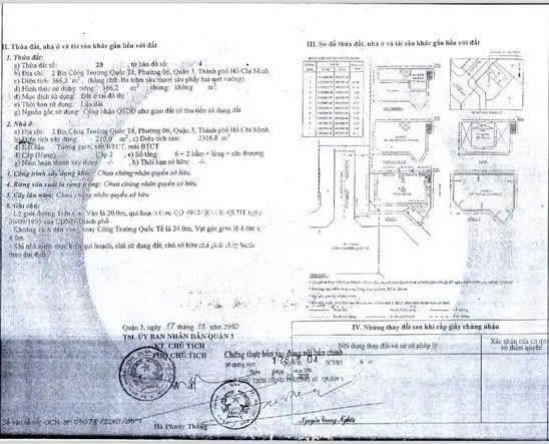 Bán nhà 2Bis Công Trường Quốc Tế, phường Võ Thị Sáu, Quận 3, diện tích 366,2m2, giá bán 700 tỷ