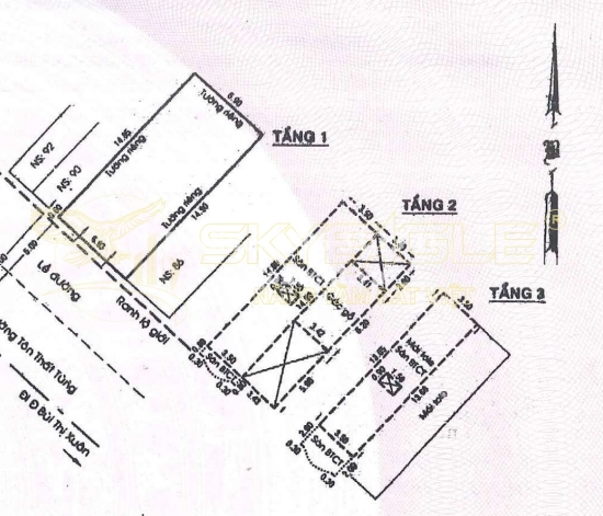 Bán nhà 88-90-90/2 Tôn Thất Tùng, phường Bến Thành, Quận 1, diện tích 242,2m2, giá bán 320 tỷ