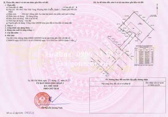 Bán nhà 88-90-90/2 Tôn Thất Tùng, phường Bến Thành, Quận 1, diện tích 242,2m2, giá bán 320 tỷ