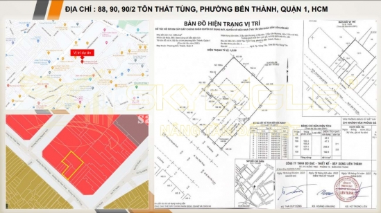 Bán nhà 88-90-90/2 Tôn Thất Tùng, phường Bến Thành, Quận 1, diện tích 242,2m2, giá bán 320 tỷ