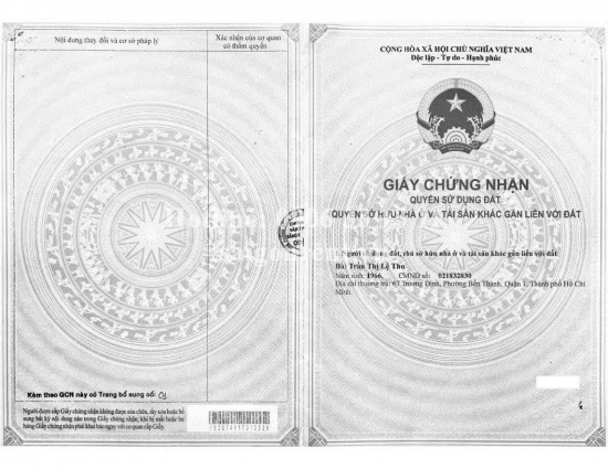Bán nhà 200A Lý Tự Trọng, phường Bến Thành, Quận 1, diện tích 92,4m2, giá bán 250 tỷ