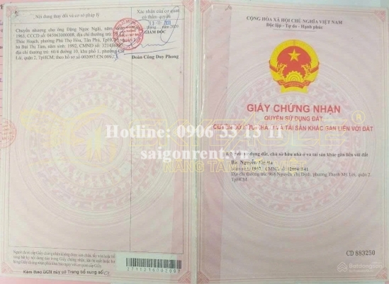 Bán đất 968B Nguyễn Thị Định, phường Thạnh Mỹ Lợi, Quận 2, diện tích 10.327m2, Giá Bán 228 Tỷ