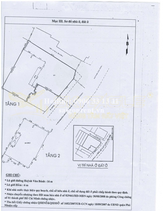 Bán nhà 84 đường Huỳnh Văn Bánh, phường 15, Quận Phú Nhuận, diện tích 449m2, Giá Bán 350 Tỷ