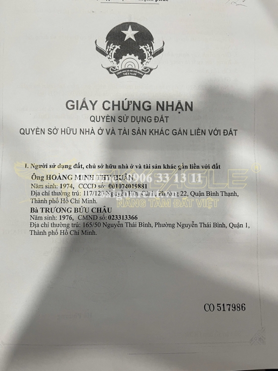 Bán nhà 117/118-117/120-117/120A Nguyễn Hữu Cảnh, phường 22, Quận Bình Thạnh, diện tích 344,4m2, giá bán 40 Tỷ