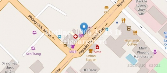 Bán Nhà 40-42 Nguyễn Thị Minh Khai, Phường Đa Kao, Quận 1, diện tích 580,5m², giá bán 430 tỷ
